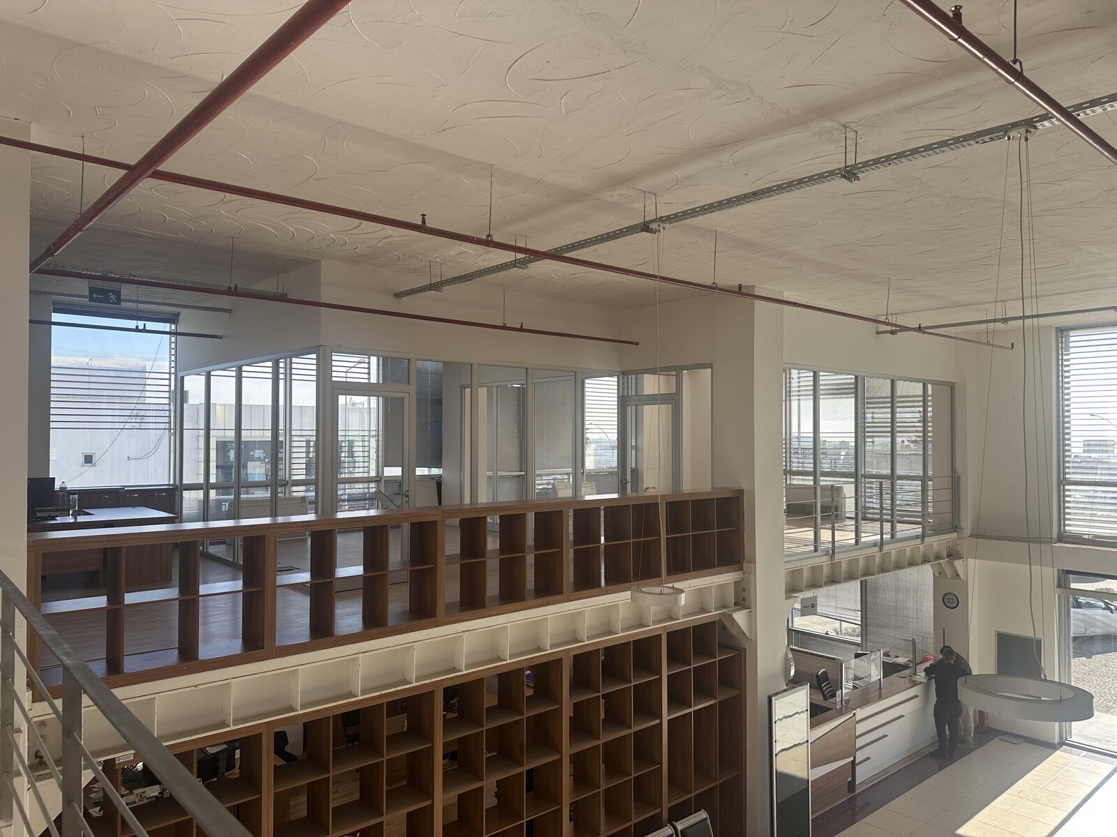 MUSKİ Bodrum ofis bölmeleri